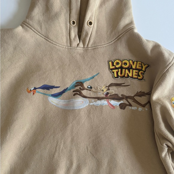 Warner Bros. Tan Looney Tunes Hoodie - Picture 3 of 9